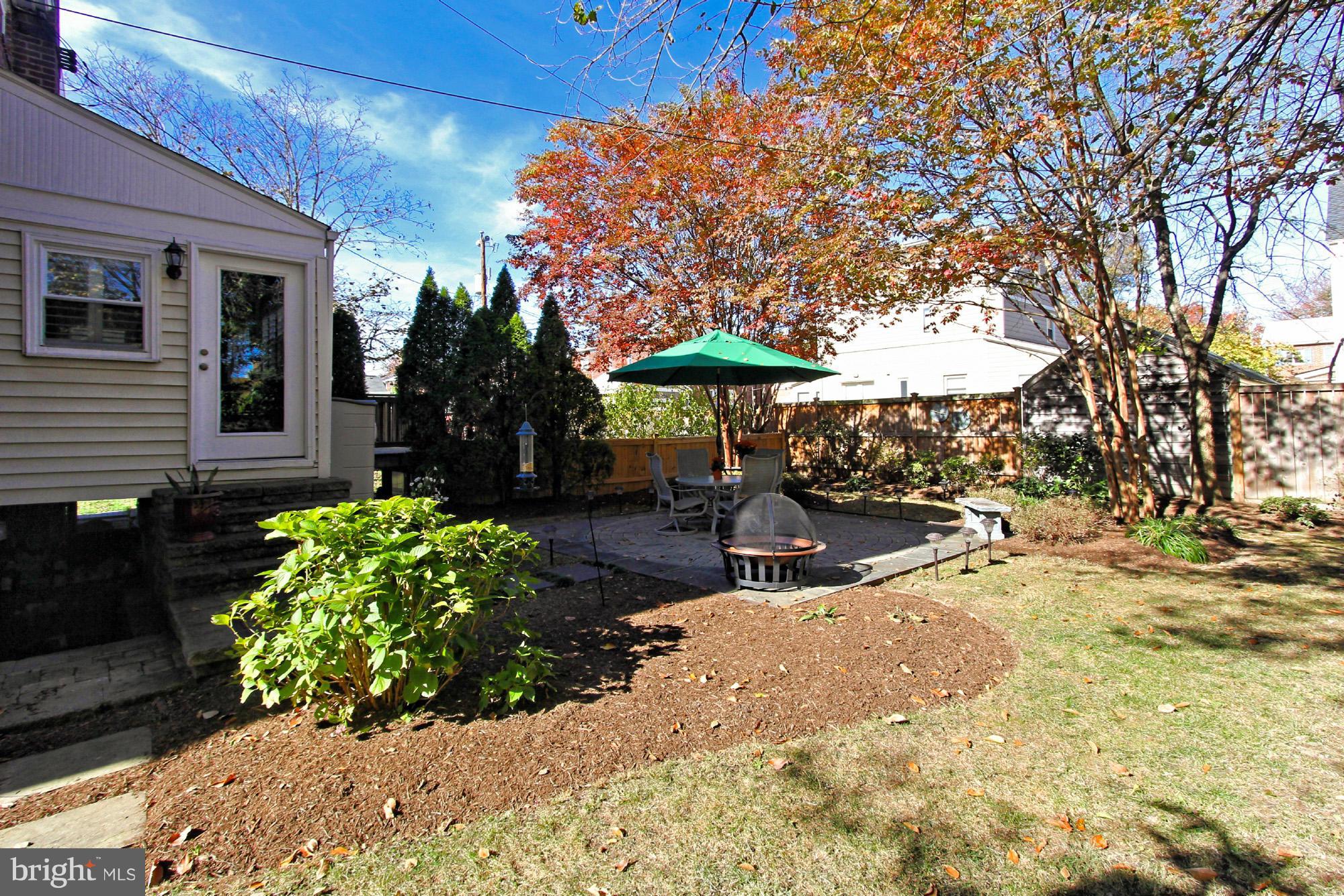 216 East Spring Street Alexandria, VA 22301 - Photo 23 of 30 Lush backyard