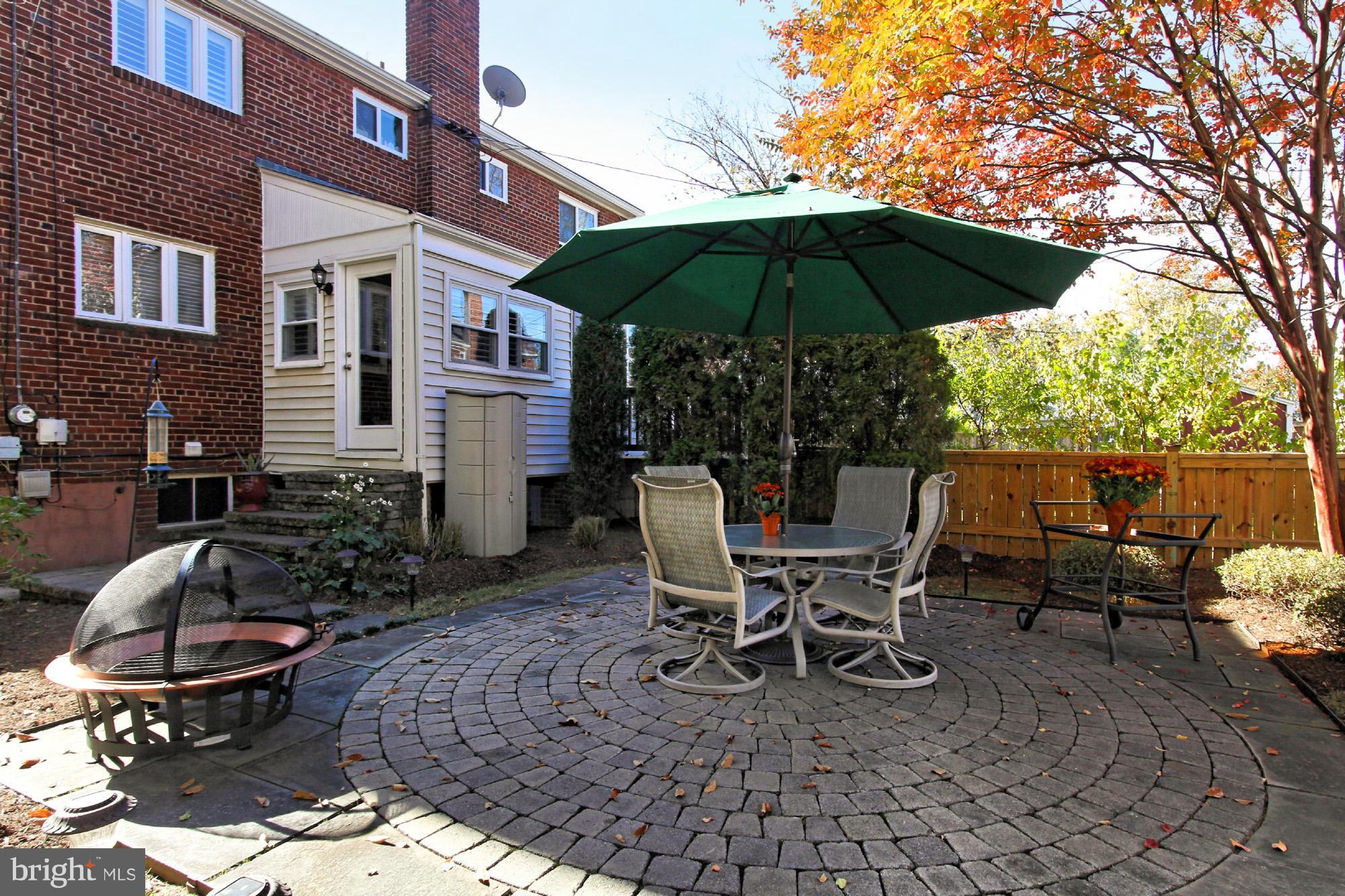 216 East Spring Street Alexandria, VA 22301 - Photo 27 of 30 Enjoy the paver stone and slate patio