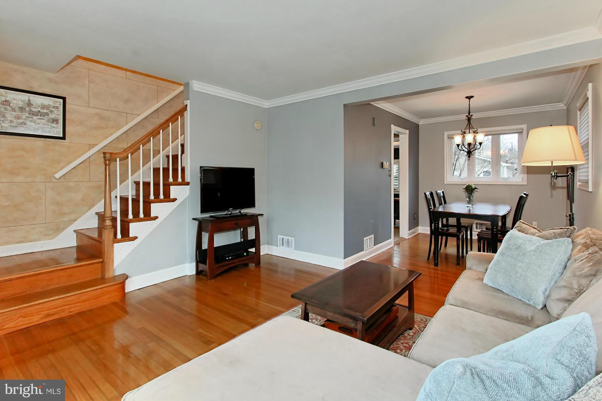 216 East Spring Street Alexandria, VA 22301 - Photo 30 of 30 Open living room/dining room floor plan