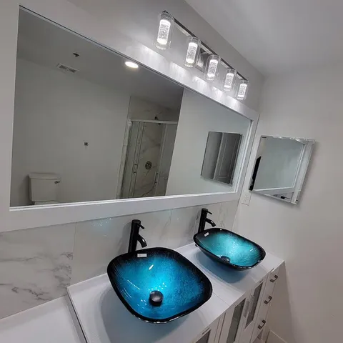 a view of a deck with a yard