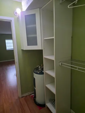 wooden floor in a room