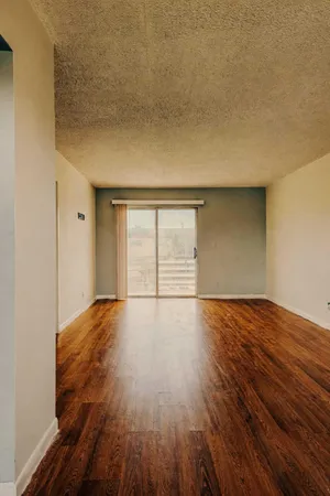 wooden floor in an empty room