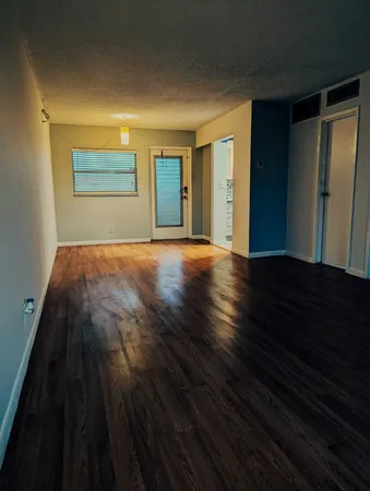 a view of a sink and a mirror