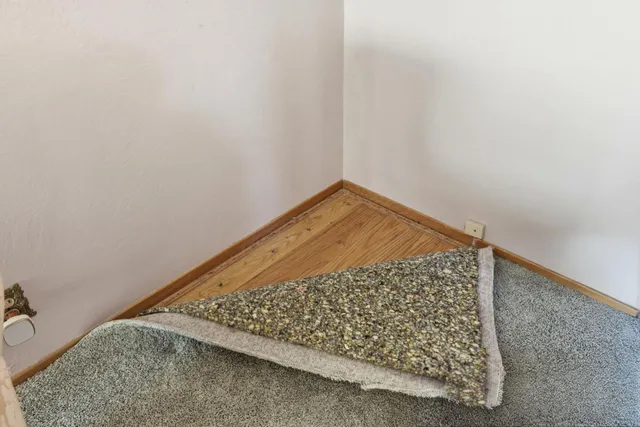 a view of wooden floor