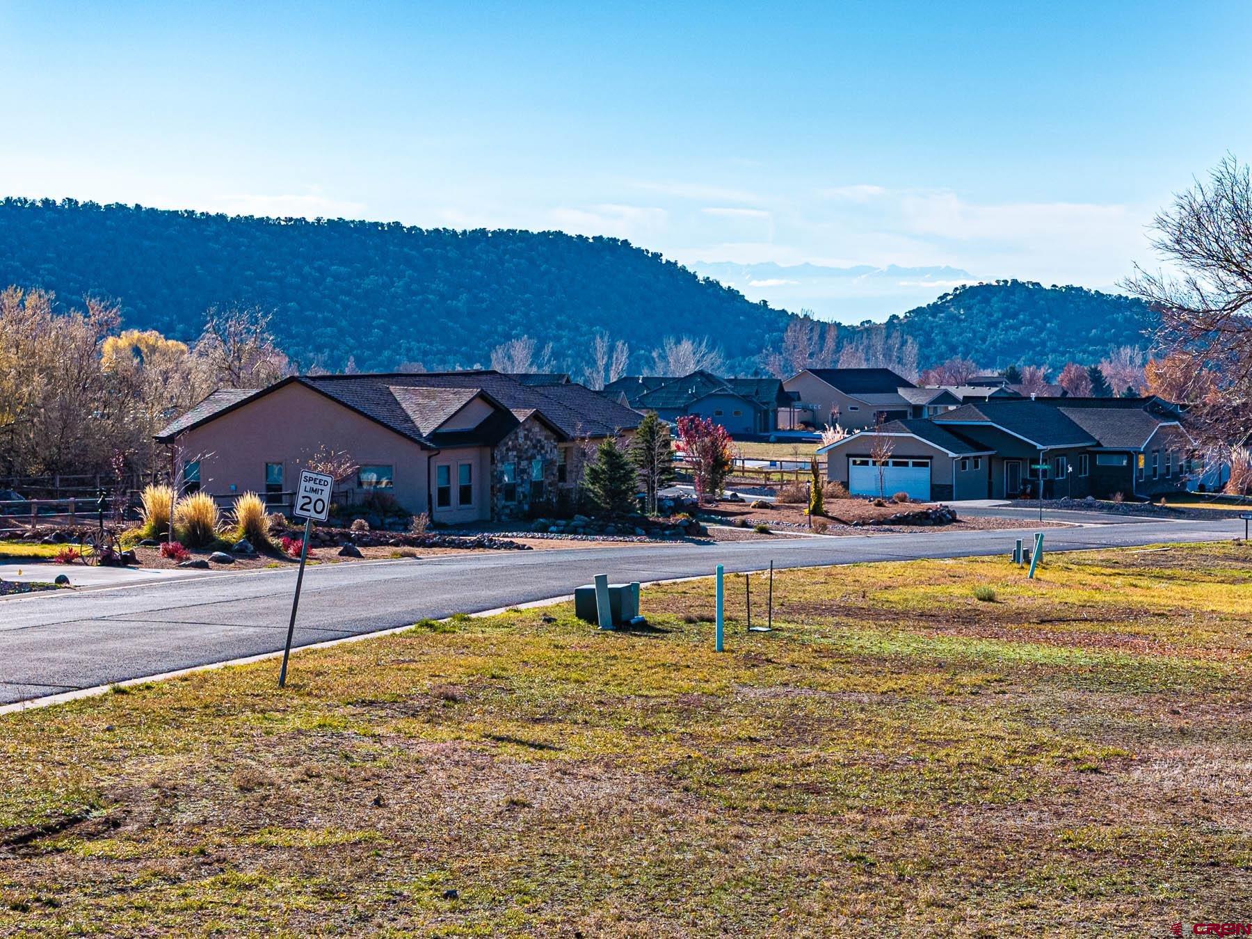 520 Southeast Stonebridge Drive Cedaredge, CO 81413 - Photo 6 of 15 a swimming pool with outdoor seating and yard