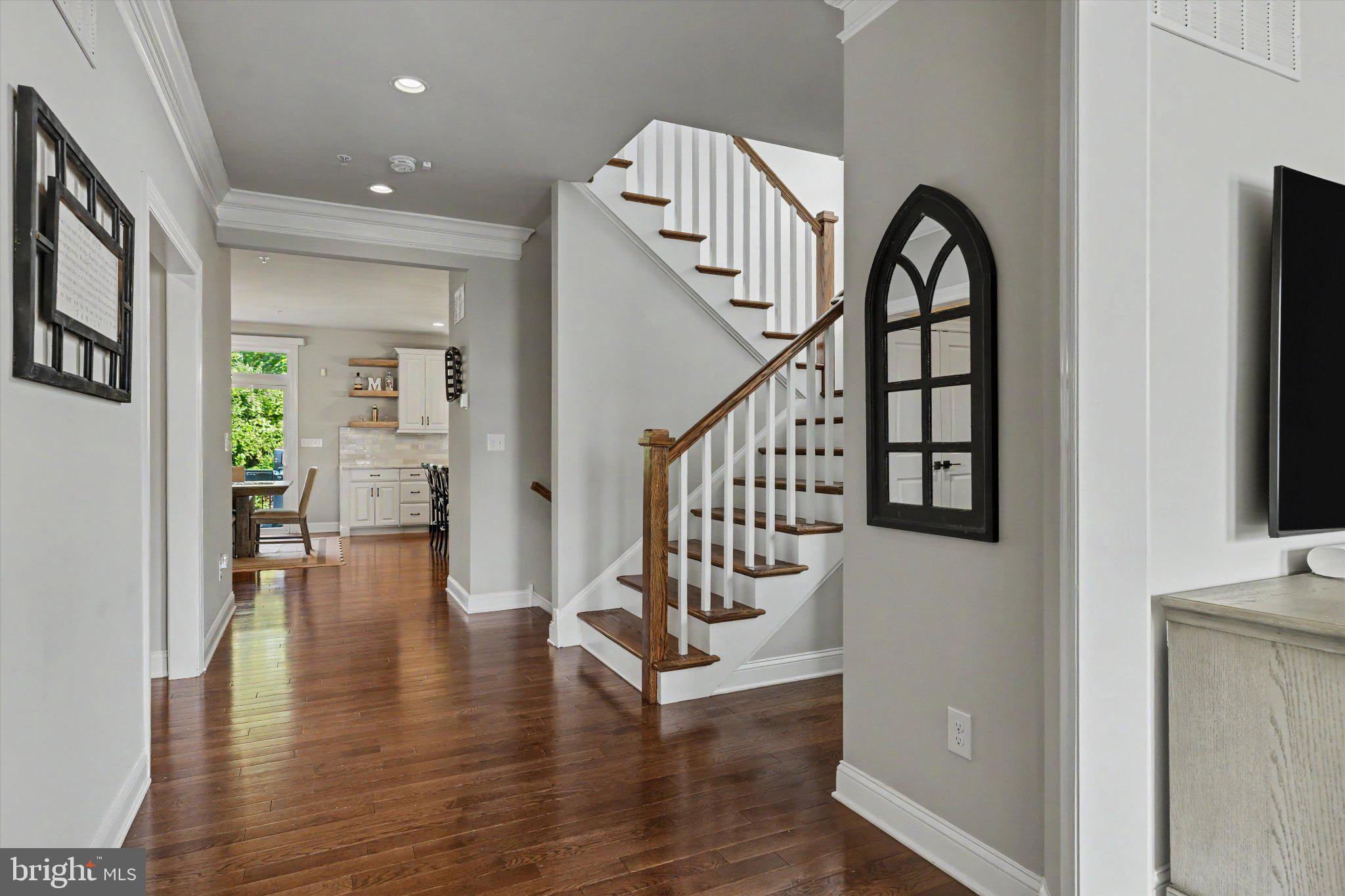 7 Pettit's Bridge Road Jamison, PA 18929 - Photo 6 of 69 Inviting entryway with elegant staircase.