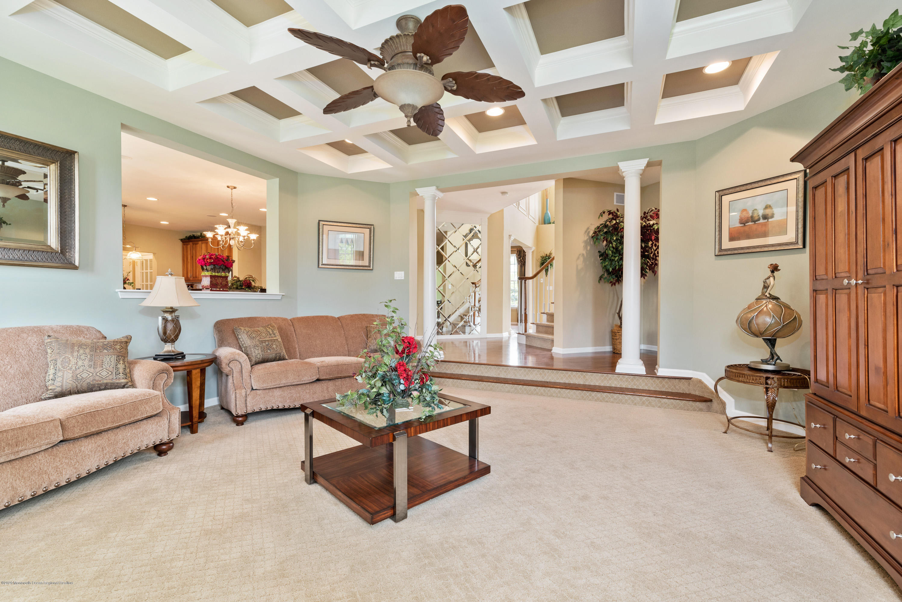 1 Bellagio Road Jackson, NJ 08527 - Photo 12 of 48 a living room with furniture and large windows