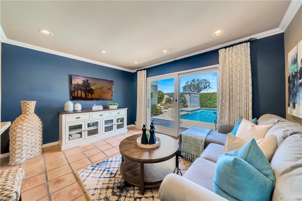 23802 Cassandra Bay Dana Point, CA 92629 - Photo 26 of 48 a living room with furniture and a flat screen tv