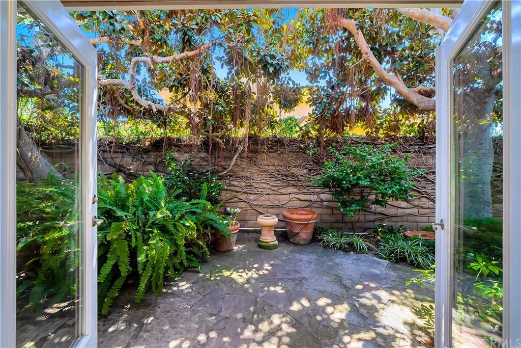 23802 Cassandra Bay Dana Point, CA 92629 - Photo 46 of 48 a view of a backyard with potted plants and large trees