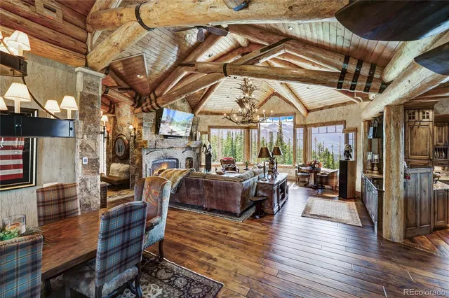 a kitchen with granite countertop lots of counter top space