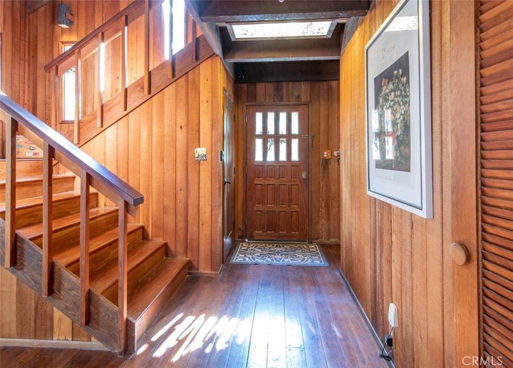 3001 Edmonton Road Glendale, CA 91206 - Photo 24 of 75 a view of front door with wooden floor and stairs