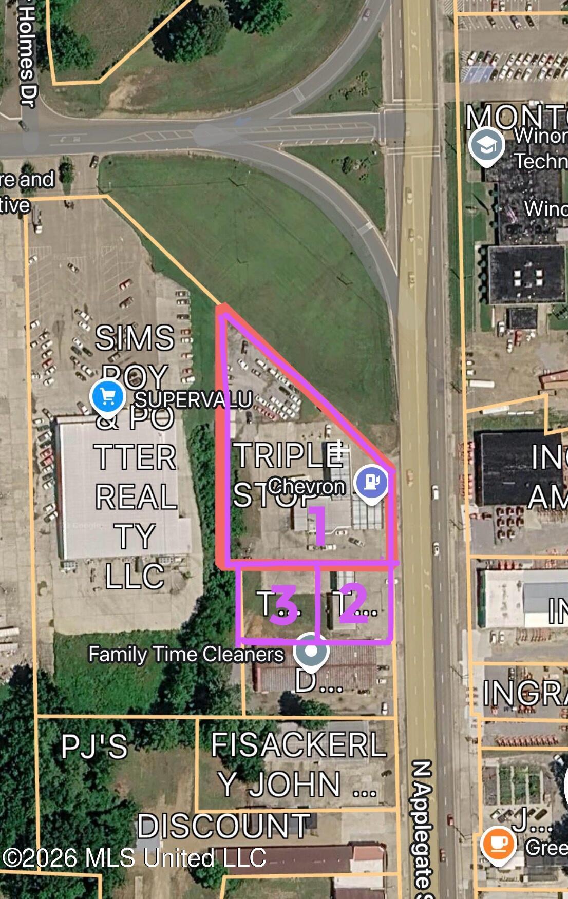 223 North Applegate Street Winona, MS 38967 - Photo 1 of 4 parcel pic 223 N Applegate