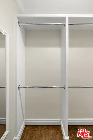 a view of walk in closet