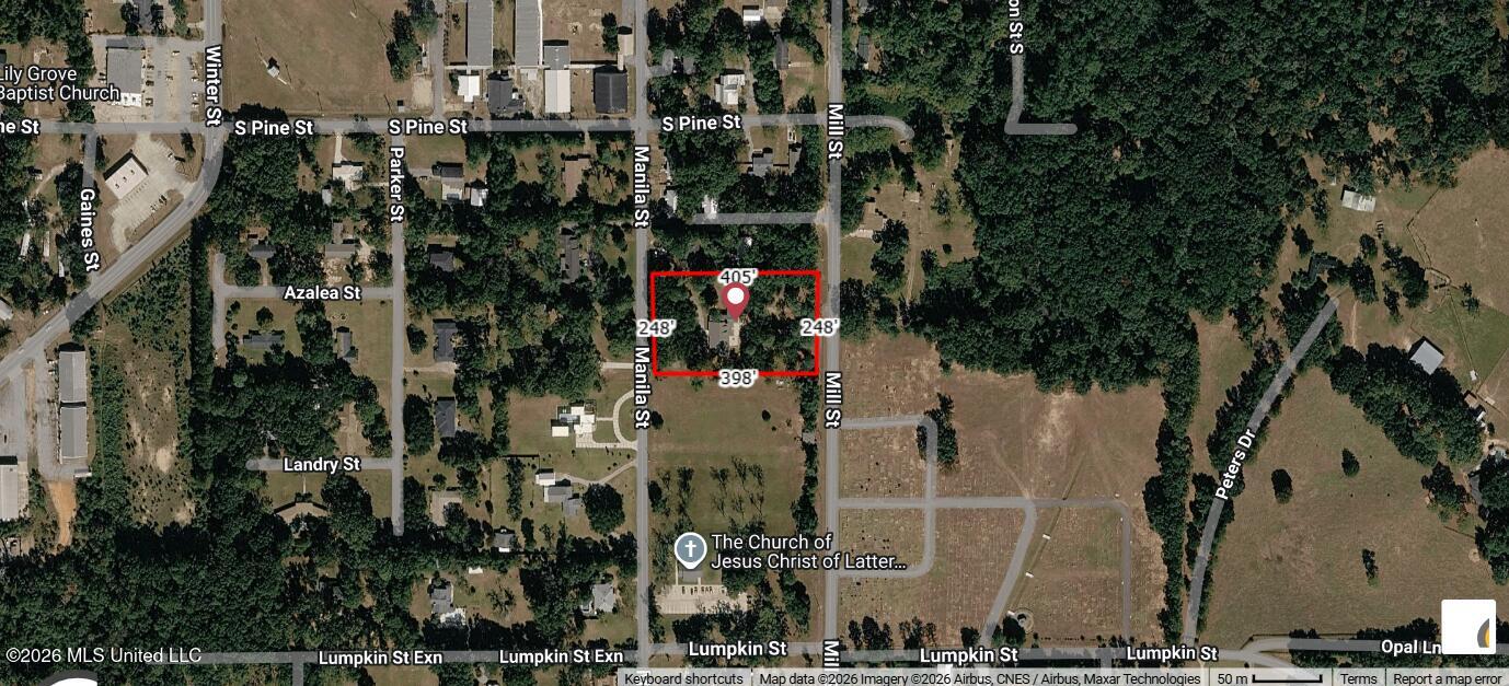 400 Manila Street Lucedale, MS 39452 - Photo 36 of 38 RealistReport_Results_Map (76)