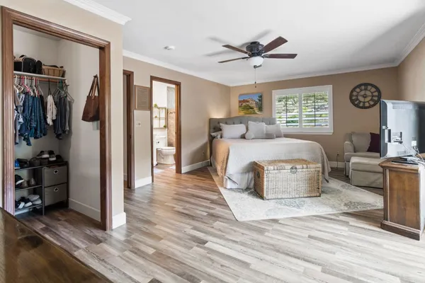a bathroom with a sink double vanity and a mirror