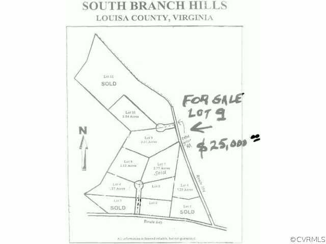 0 Bakers Branch Road Louisa, VA 23093 - Photo 1 of 1 Exterior Front - Lot Layout