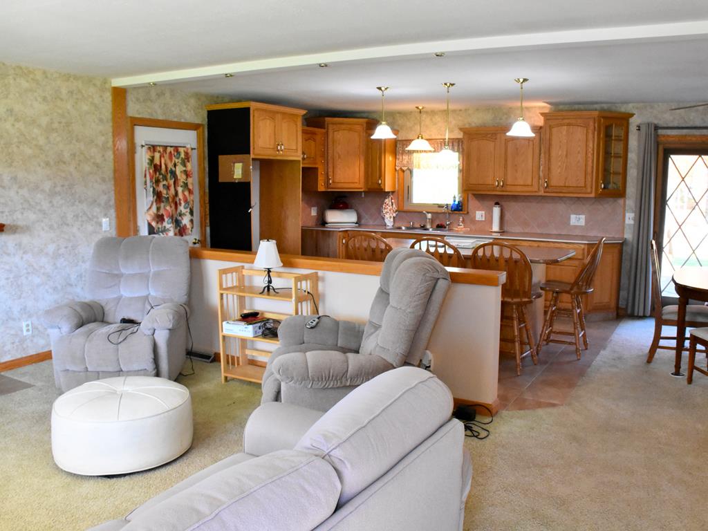 735 Gasteiger Road Meadville, PA 16335 - Photo 11 of 26 a living room with furniture and kitchen view