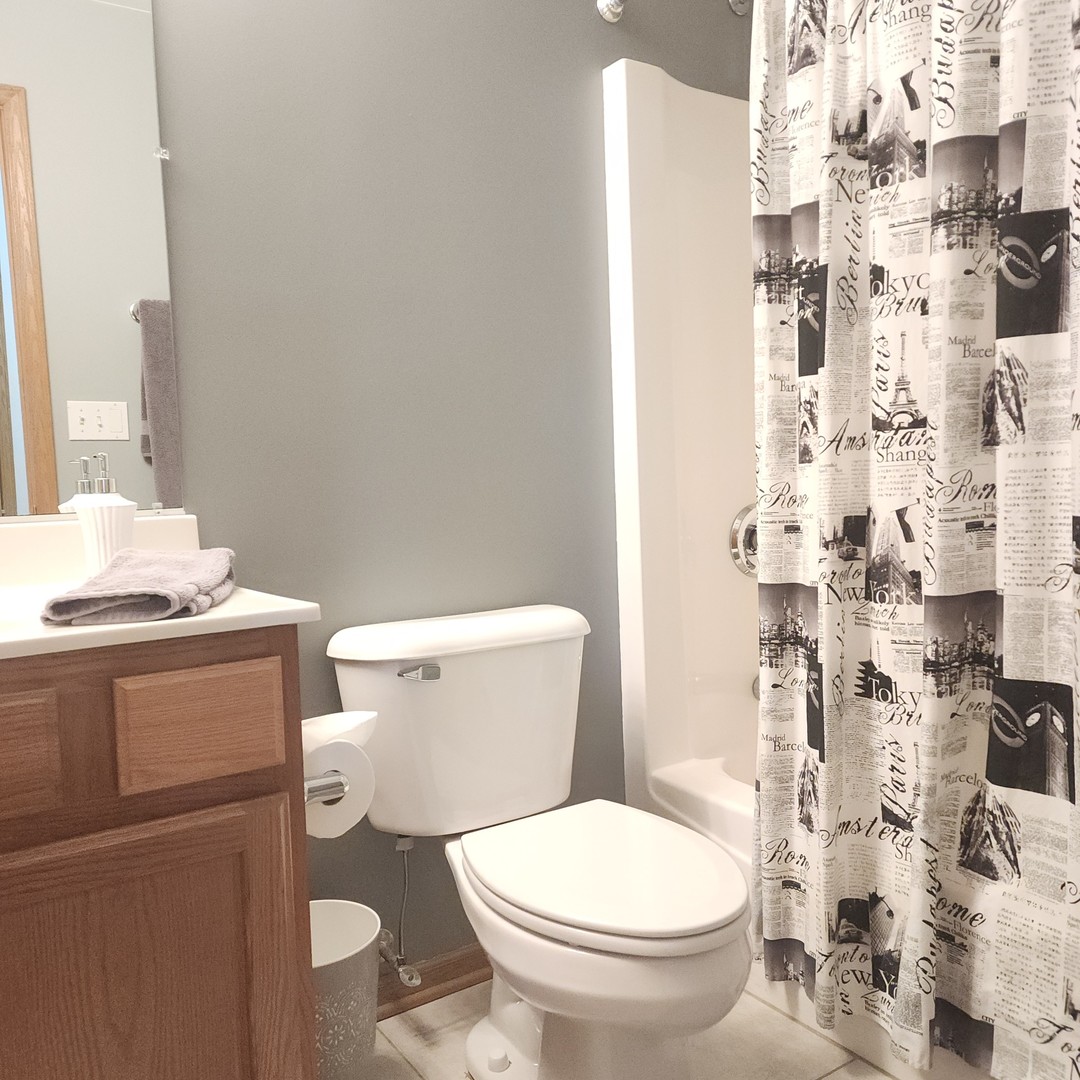 10624 Central Avenue, Unit 2B Chicago Ridge, IL 60415 - Photo 7 of 16 a white toilet sitting next to a bathroom sink