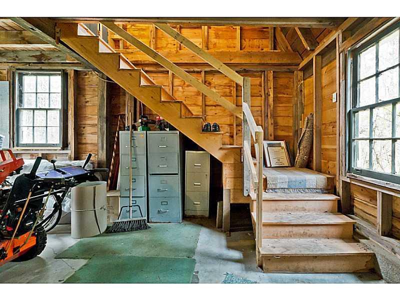 101 Files Road Gorham, ME 04038 - Photo 29 of 32 Garage. Stairway to finished room above.