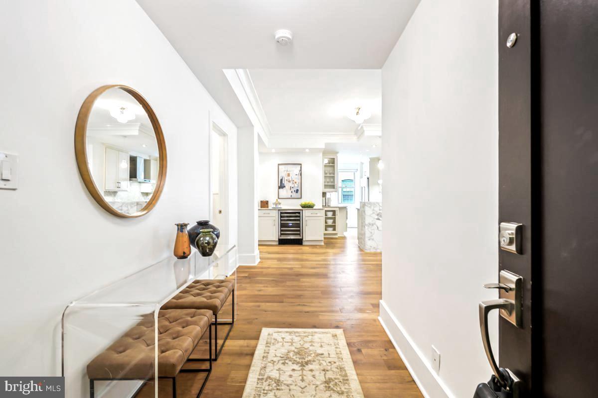 1910 Kalorama Road Northwest, Unit 403 Washington, DC 20009 - Photo 4 of 52 a view of a living room and bathroom