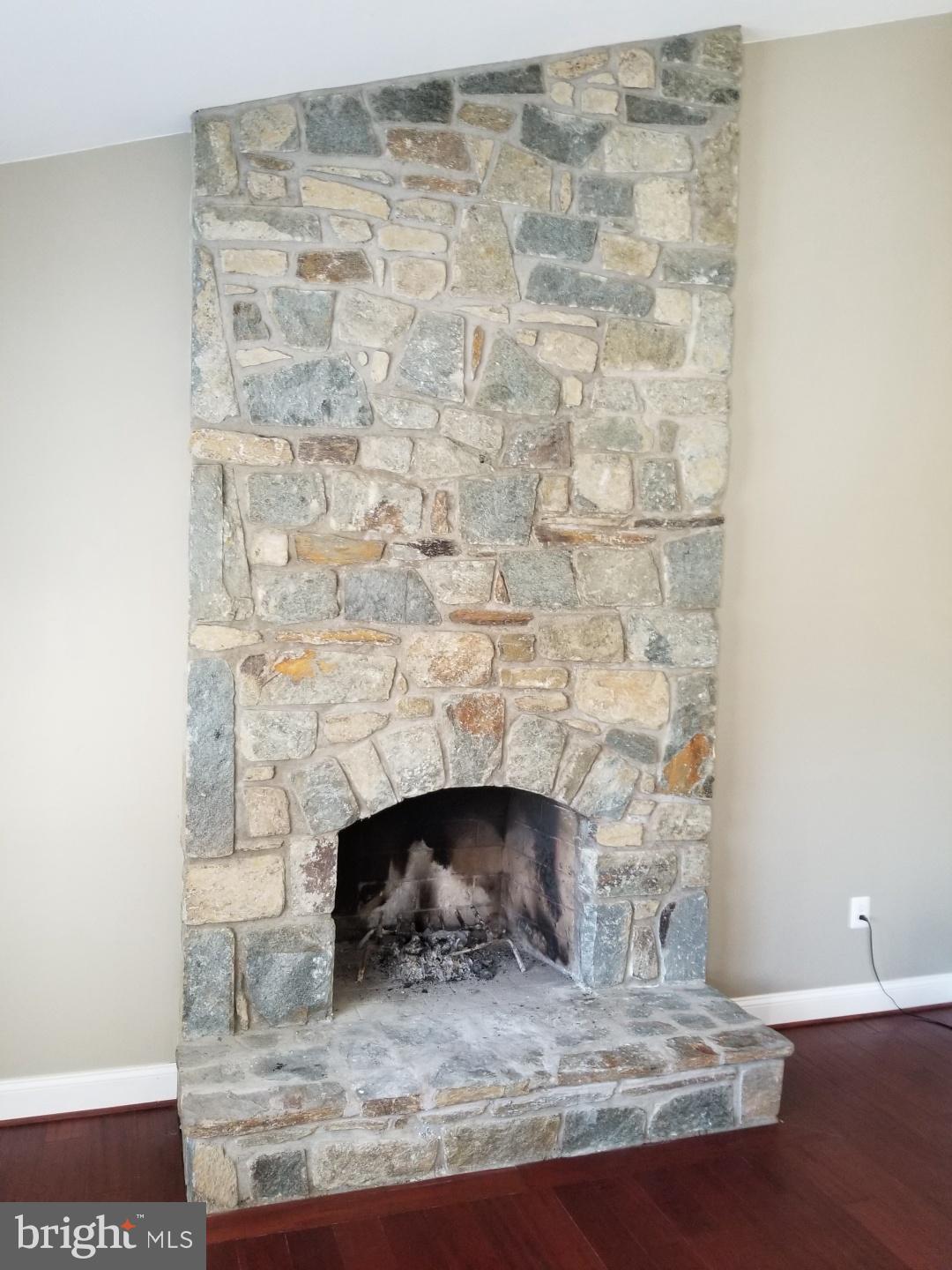 1461 Pleasant Lake Road Annapolis, MD 21409 - Photo 25 of 67 Custom Stone Fireplace - Wood Burning