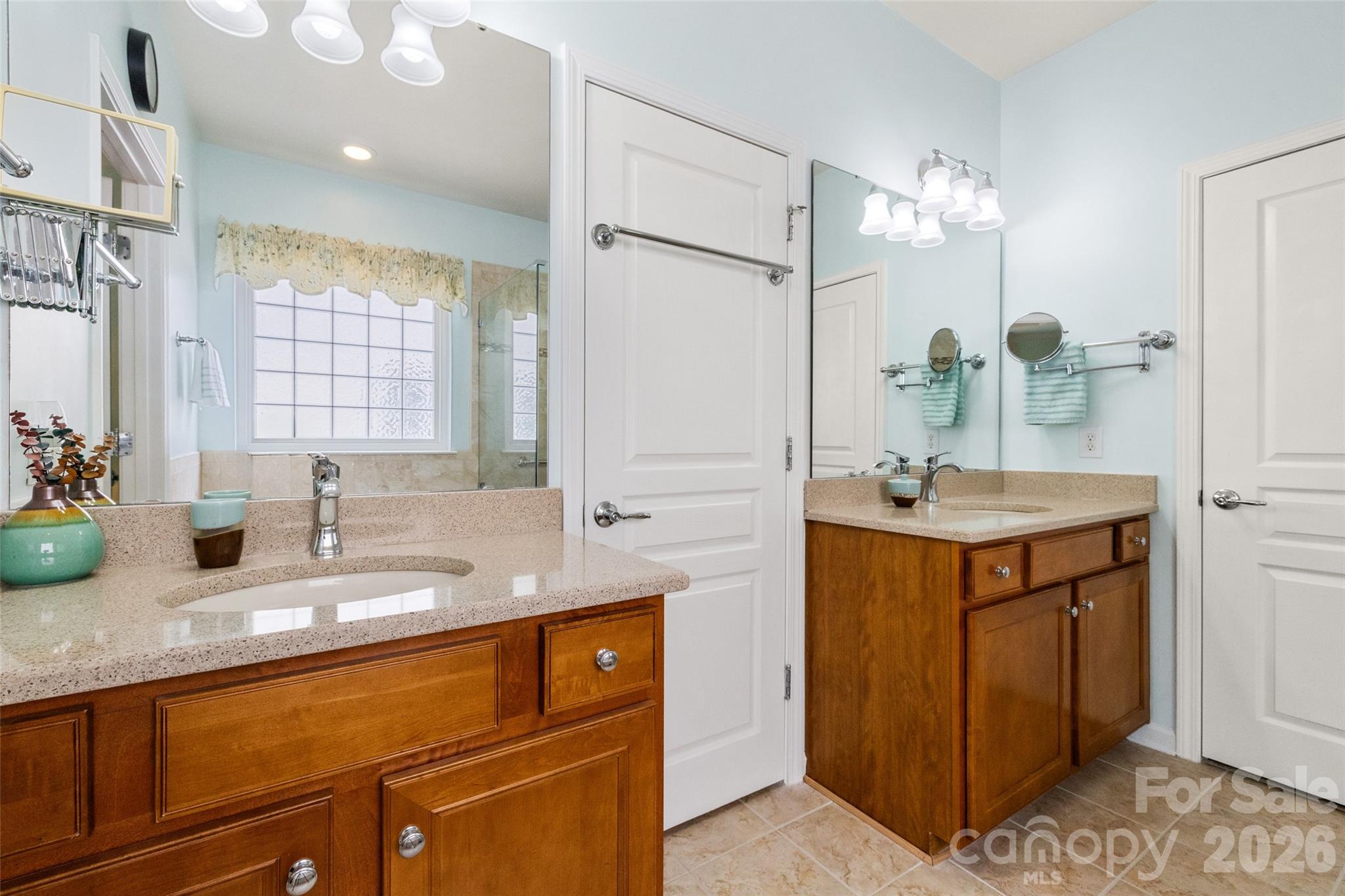 27064 Sanderling Court Fort Mill, SC 29707 - Photo 20 of 48 a bathroom with a sink double vanity and a mirror