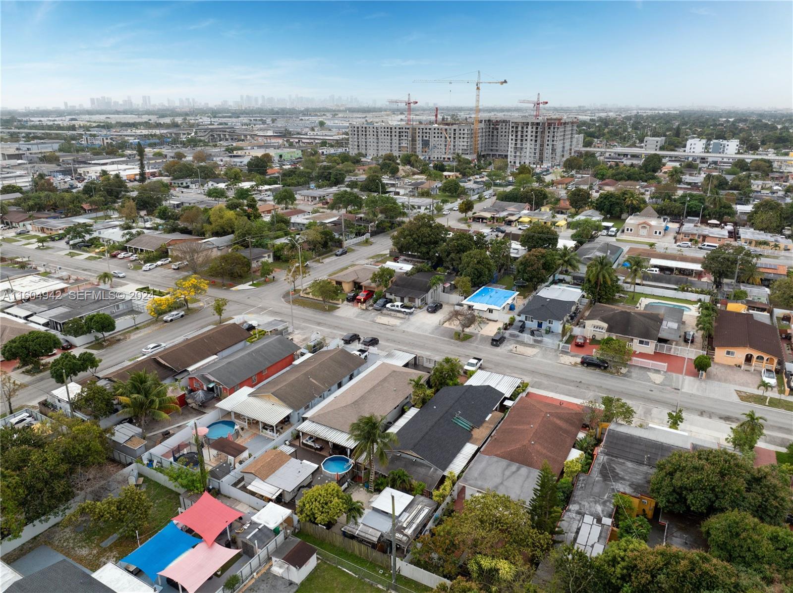 875 East 29th Street Hialeah, FL 33013 - Photo 33 of 38 an aerial view of a city