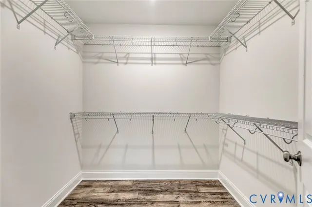 a view of a rack on the wall