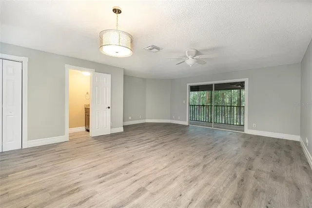 a view of a tub in a bathroom