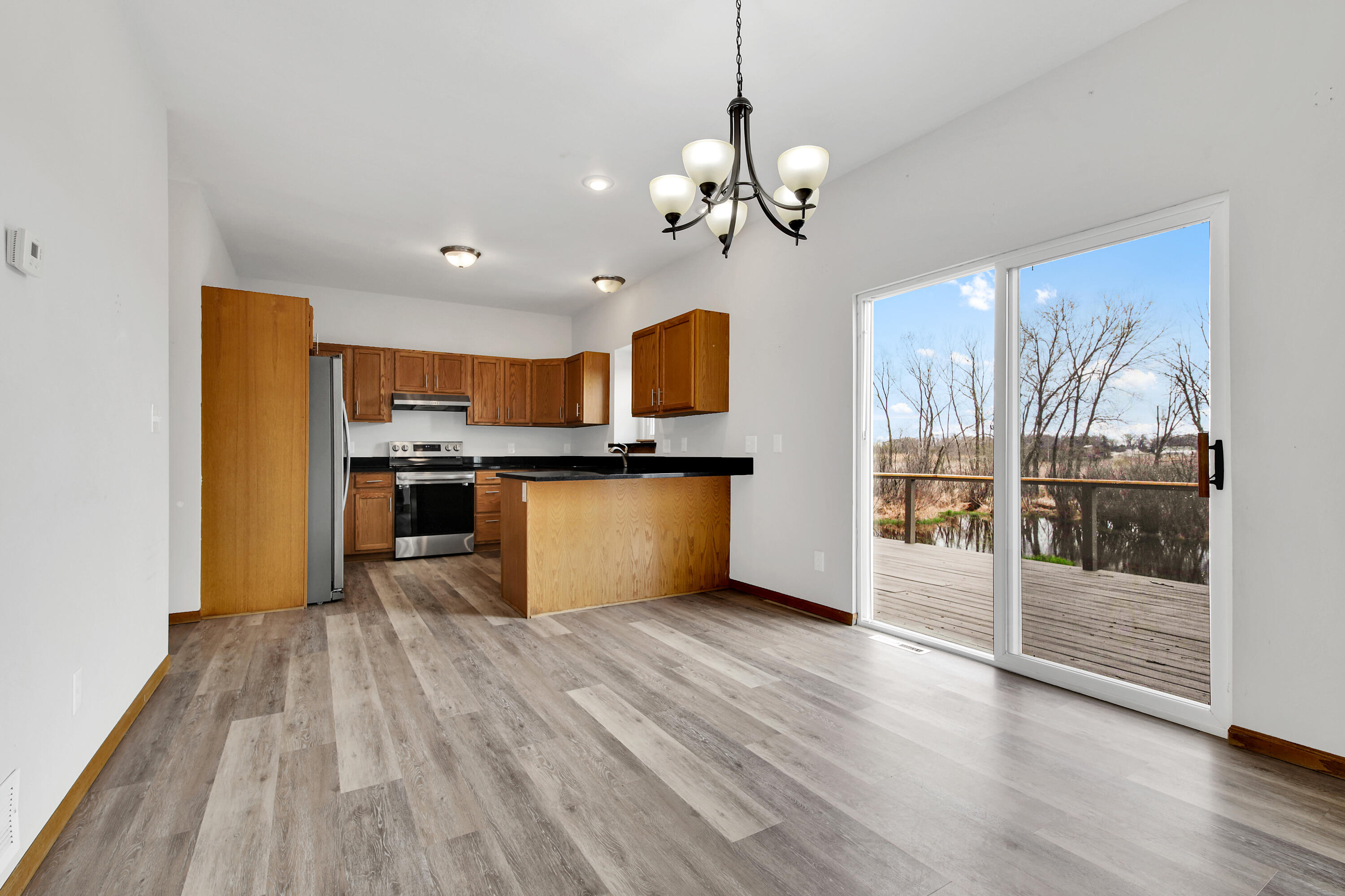7809 East Wind Lake Road Norway, WI 53185 - Photo 8 of 33 Kitchen with Dining Area
