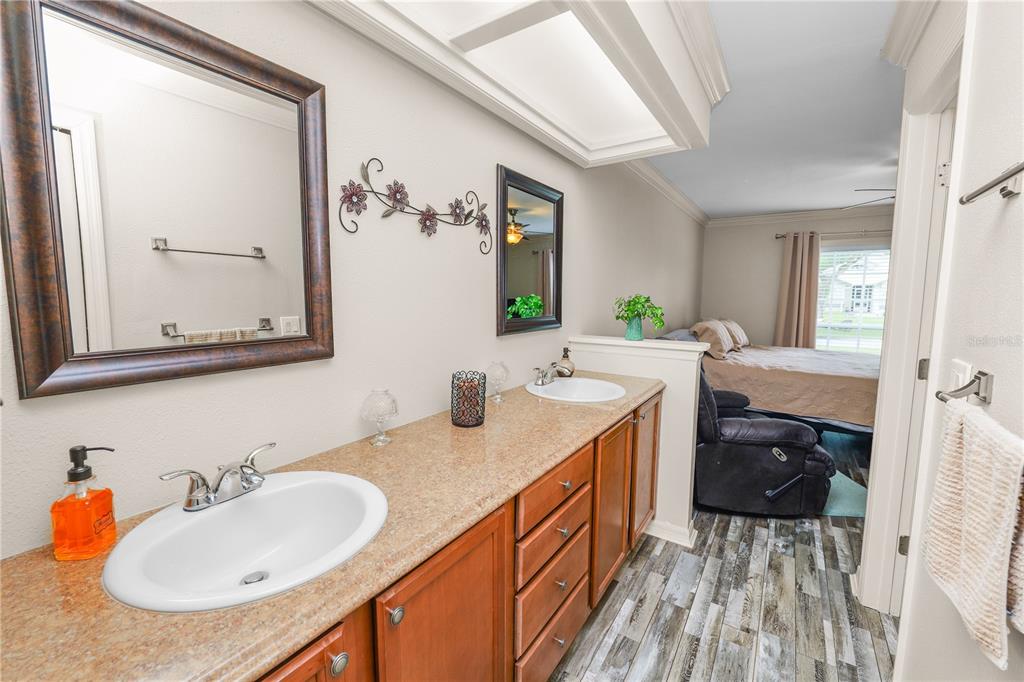 225 Lindale Street Lakeland, FL 33809 - Photo 20 of 37 a en suite bathroom with a sink and a mirror