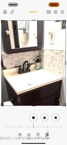 a picture of a black and white wall