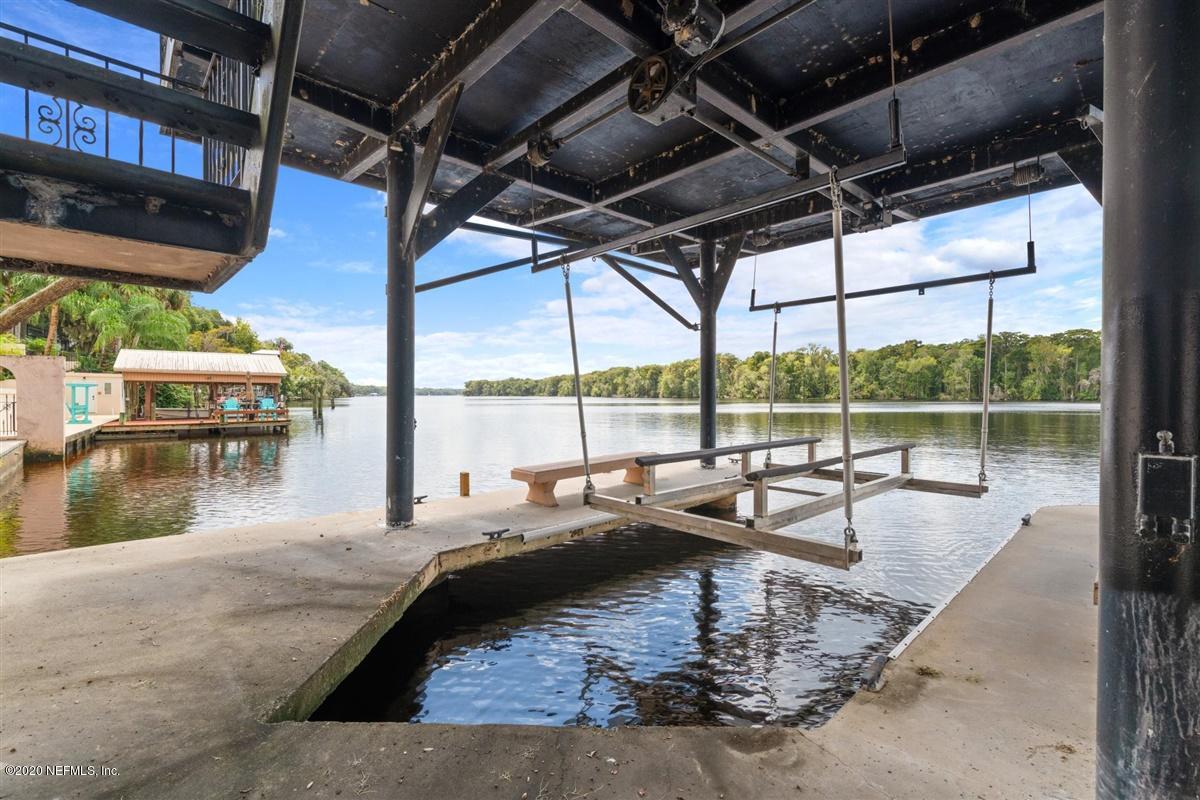 117 River Road Satsuma, FL 32189 - Photo 15 of 50 Lower dock Boat lift