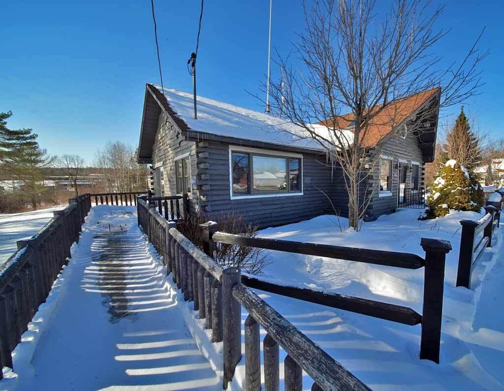205 Oakfield Smyrna Road Oakfield, ME 04763 - Photo 11 of 88 log-home-maine-office