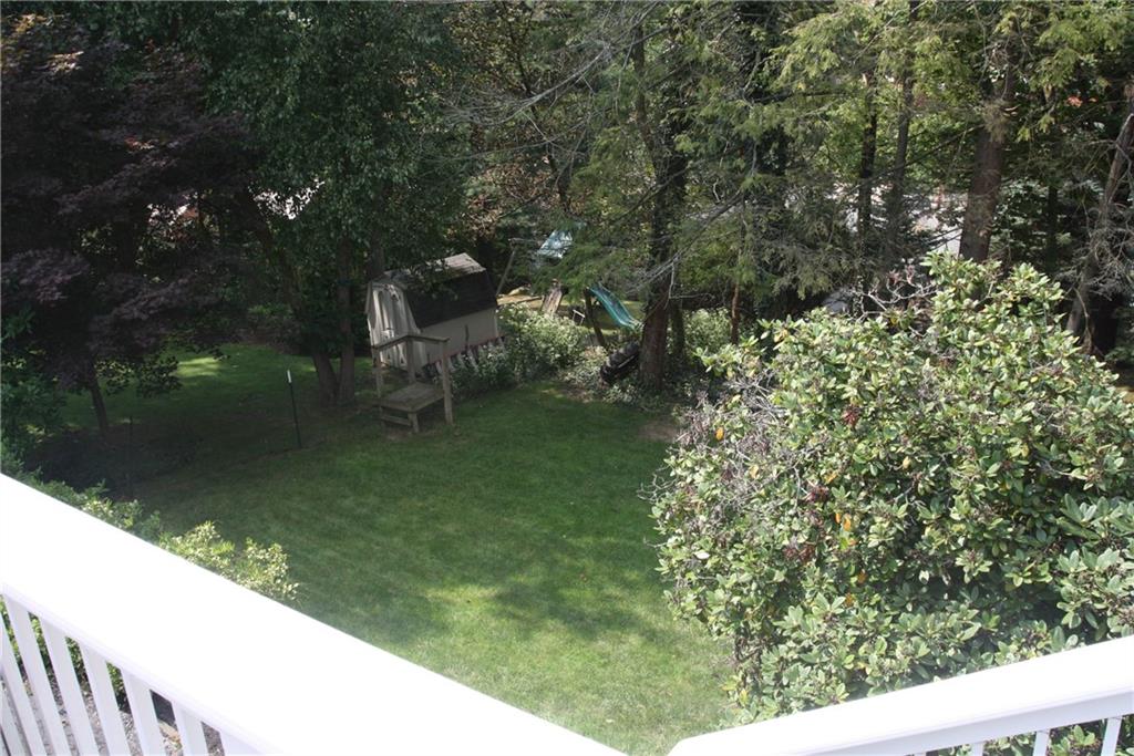 138 Mohawk Drive Pittsburgh, PA 15228 - Photo 21 of 24 a view of a garden from a balcony