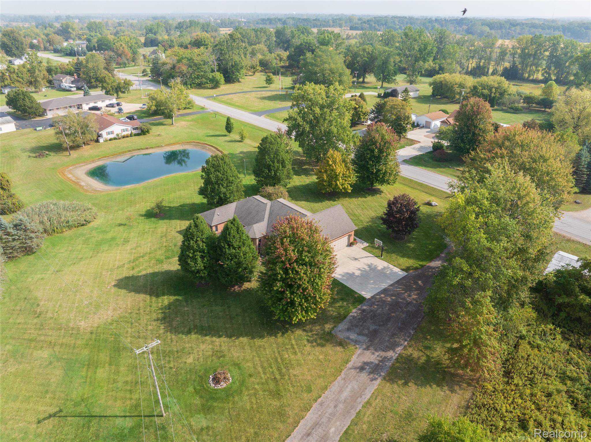 7030 Marsh Road Marine City, MI 48039 - Photo 44 of 47 Bird's eye view of a large body of water