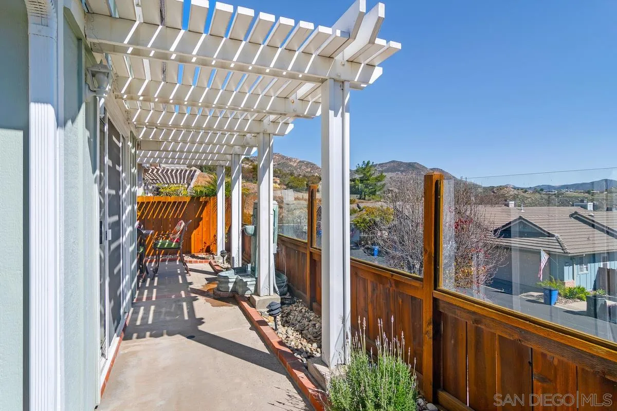 1237 Buttonwood Court El Cajon, CA 92019 - Photo 24 of 45 a view of a balcony with furniture
