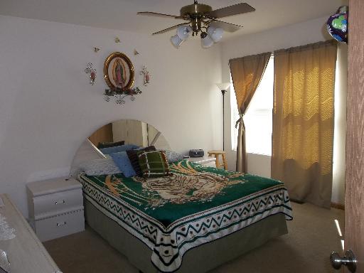 6508 Roth Drive Joliet, IL 60431 - Photo 11 of 14 a bed sitting in a room next to a window