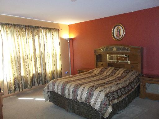 6508 Roth Drive Joliet, IL 60431 - Photo 10 of 14 a bedroom with a bed and a window