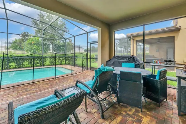 a living room filled with furniture