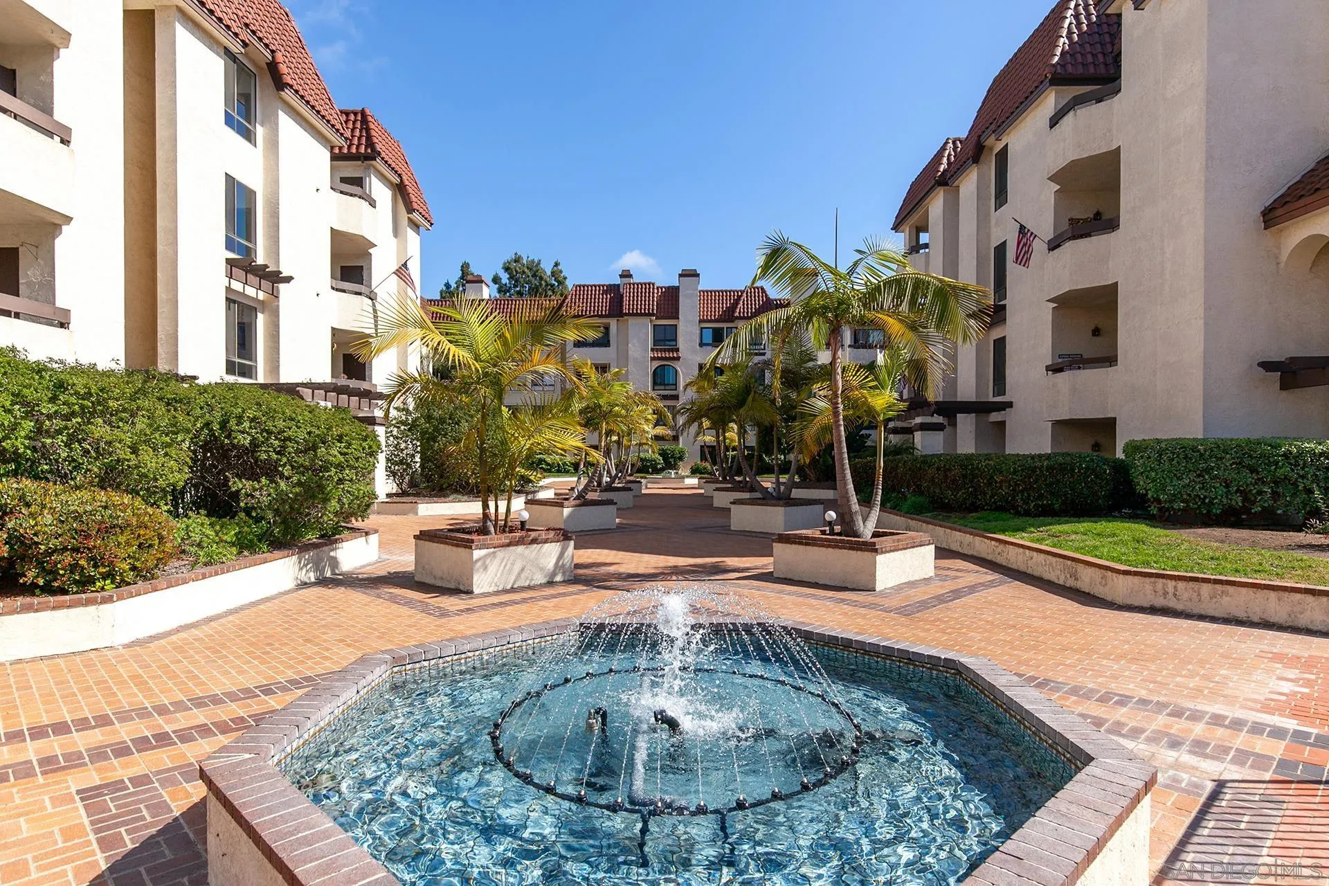 5845 Friars Road, Unit 1201 San Diego, CA 92110 - Photo 20 of 24 a view of a building with garden