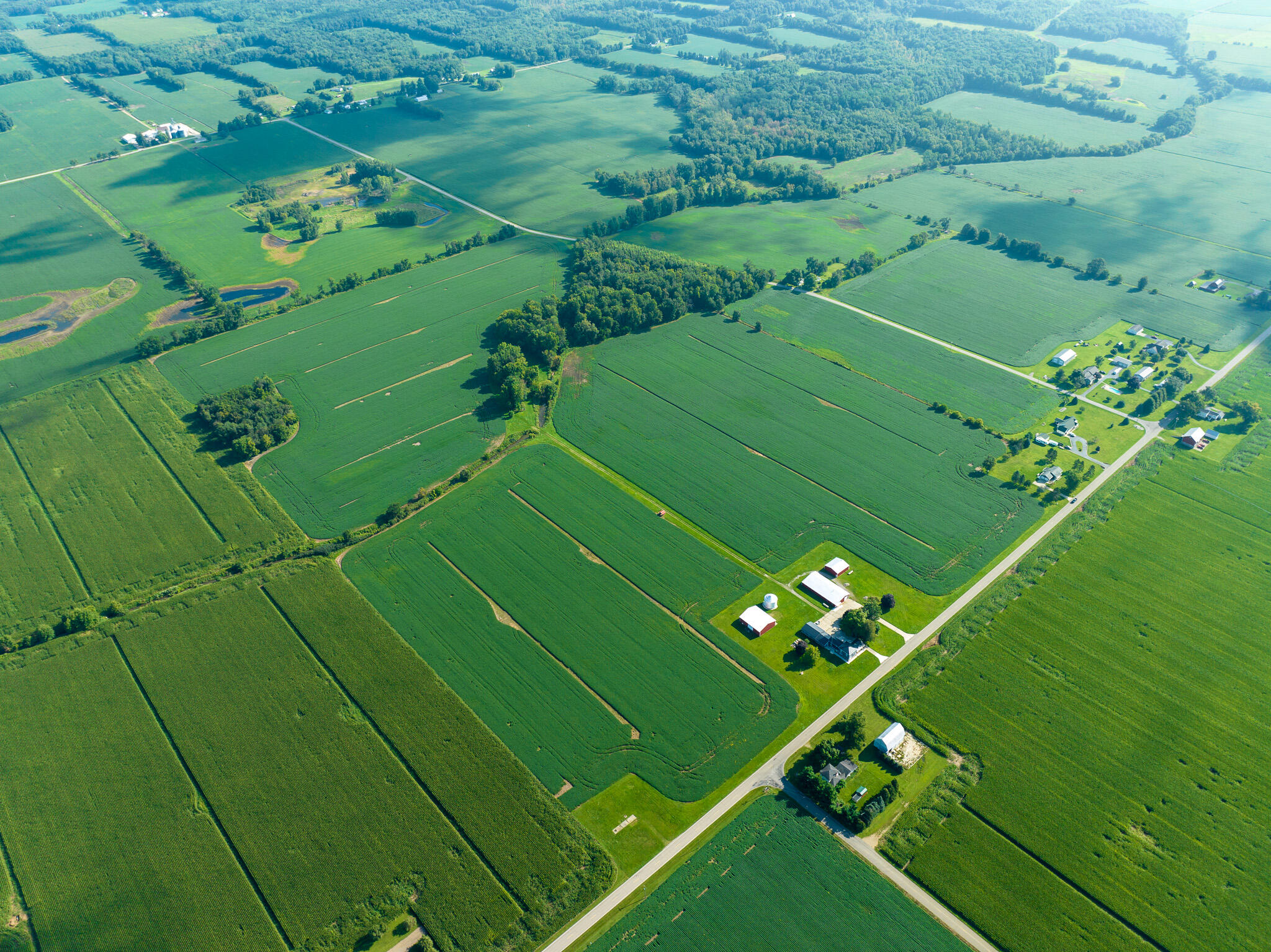 634 East Girard Road Quincy, MI 49082 - Photo 4 of 75 Wide SE Aerial