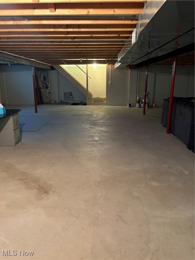 6695 Clingan Road, Unit 24 Youngstown, OH 44514 - Photo 22 of 26 View of unfinished below grade area