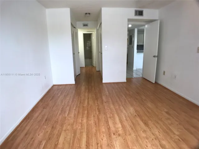 wooden floor in an empty room