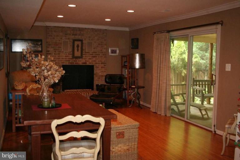2440 Brussels Court Reston, VA 20191 - Photo 2 of 16 Gorgeous hardwood flooring & fireplace