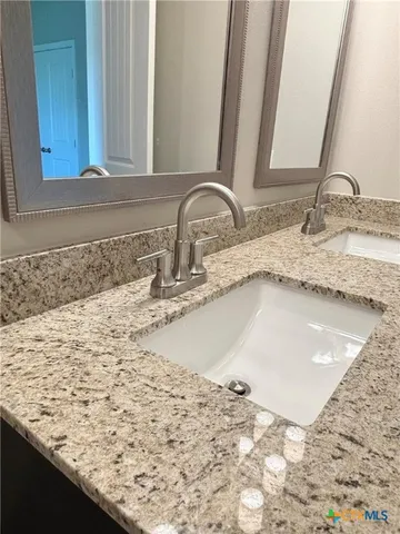 a close view of sink and tap