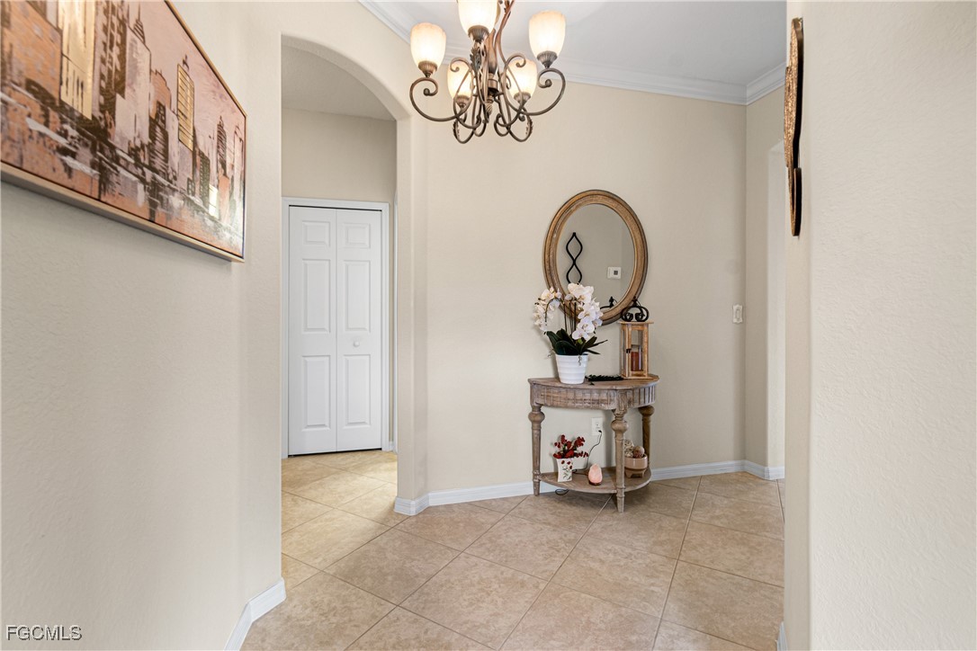 9138 Water Tupelo Road Fort Myers, FL 33912 - Photo 8 of 28 a view of a hallway with entryway