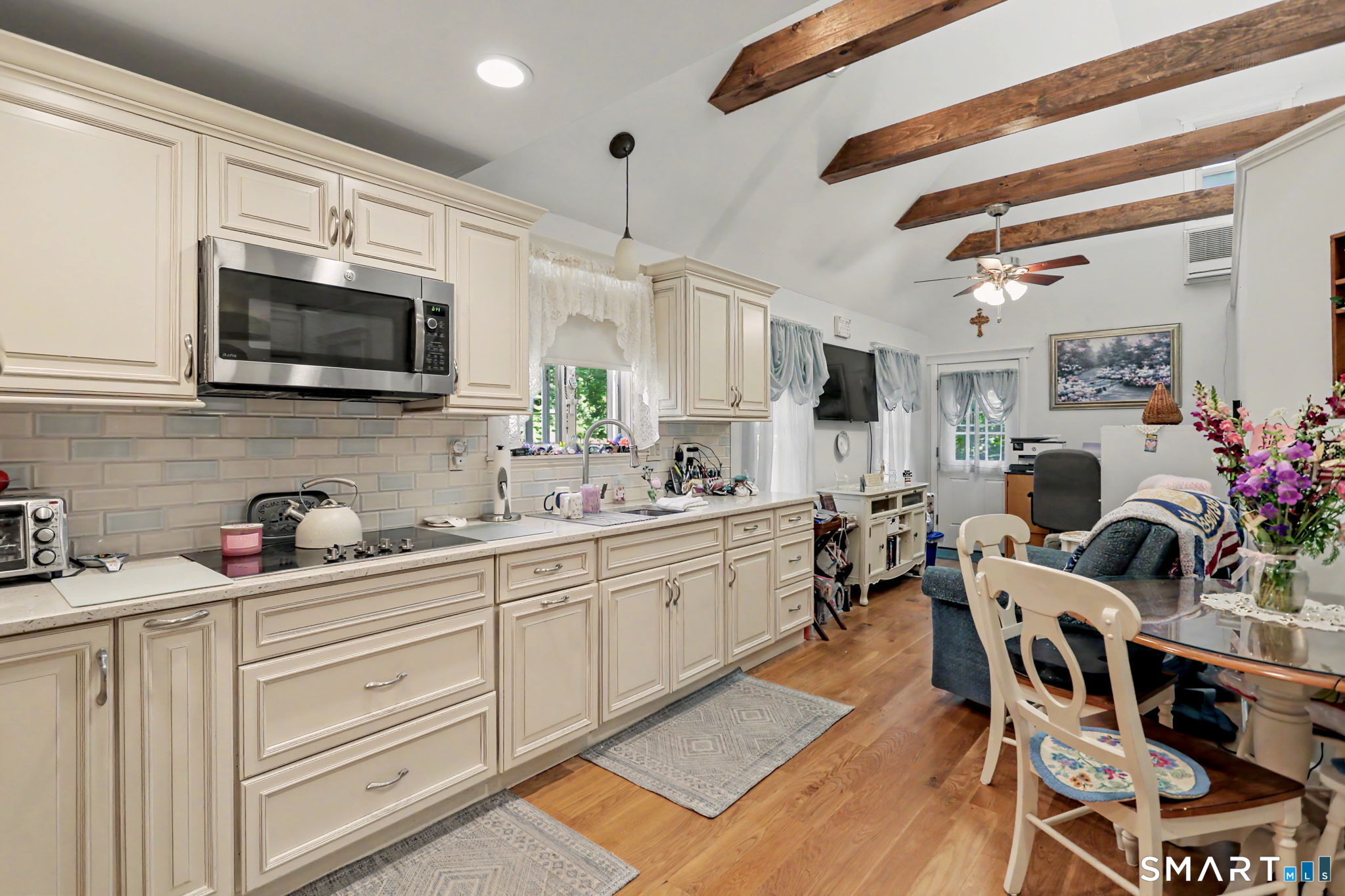 14 Peters Road Trumbull, CT 06611 - Photo 18 of 40 Kitchen in In-Law w/Vaulted ceiling.
