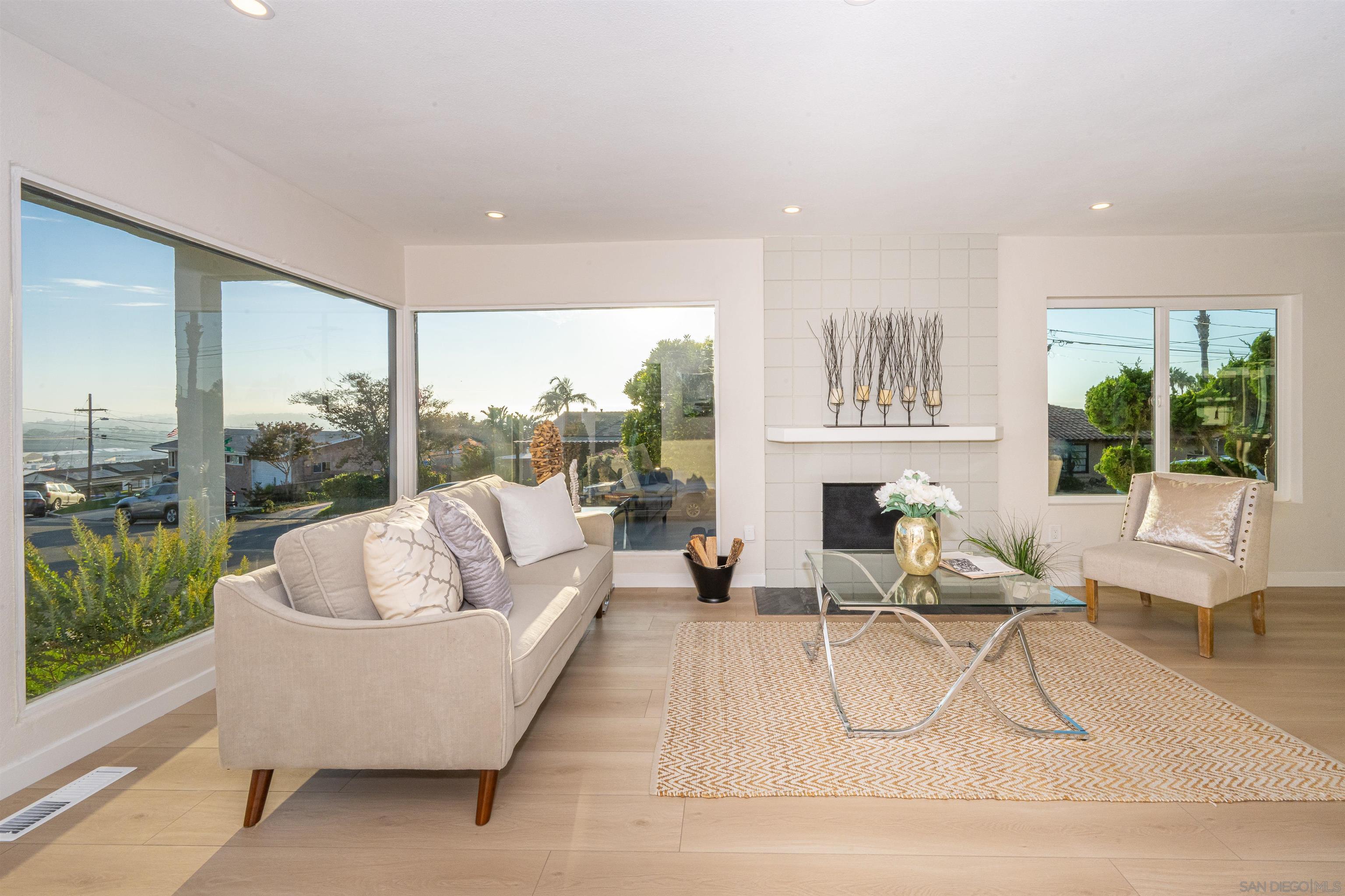 1360 Elevation Road San Diego, CA 92110 - Photo 12 of 37 a living room with furniture and a large window