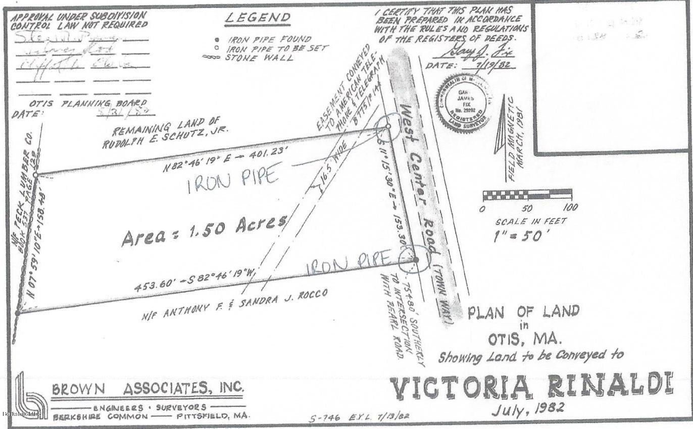 Lot 80 West Center Road Otis, MA 01253 - Photo 1 of 1 unknown